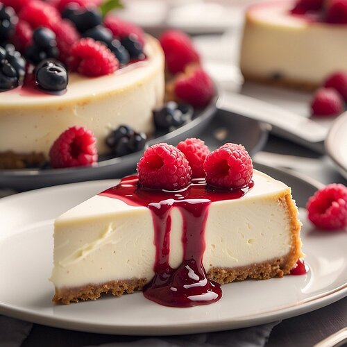 AI generated - Strawberry cake
