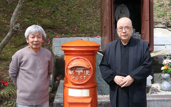 赤川勇治さん（左）、古山敬光さん